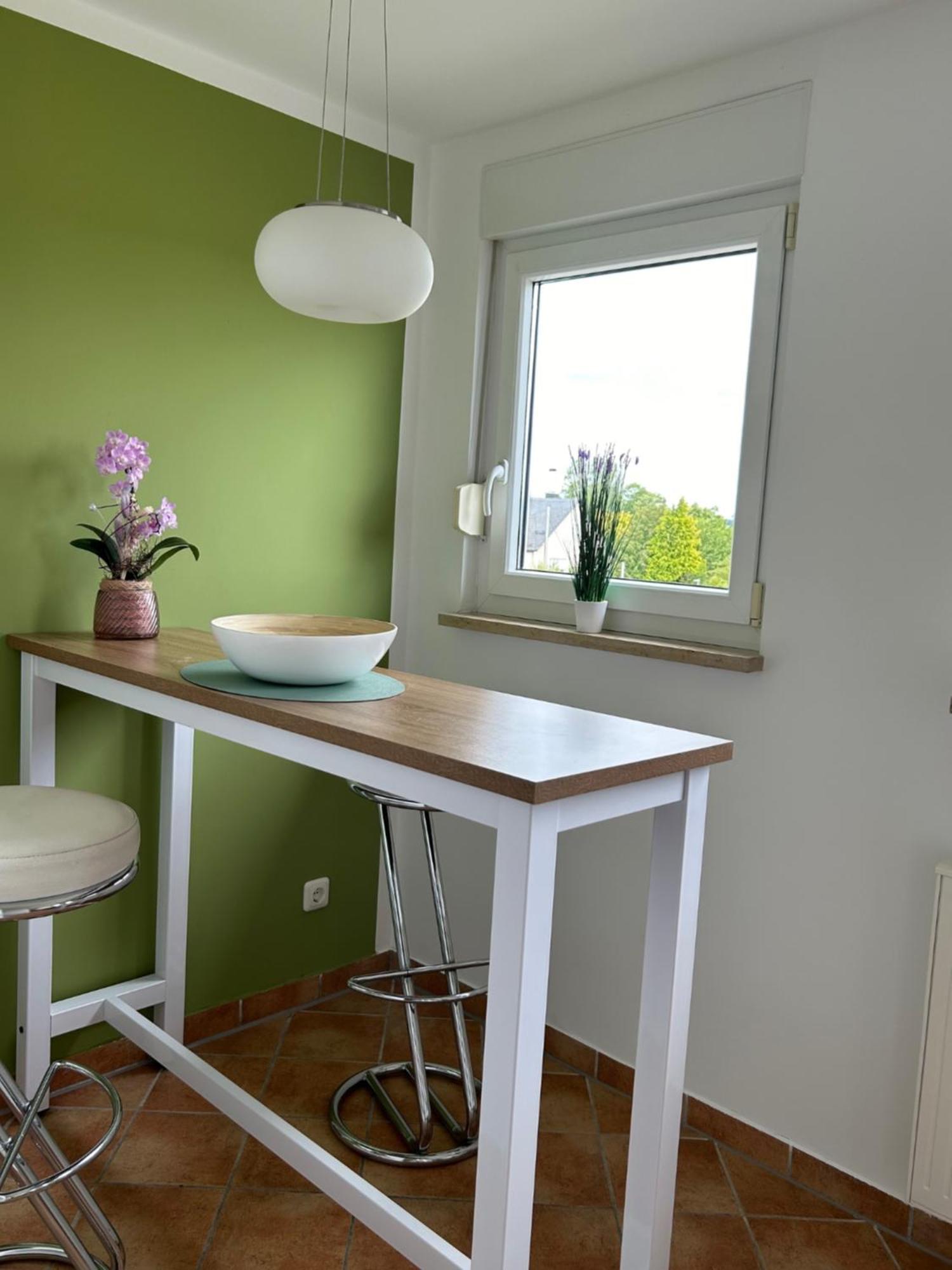 Apartment Kornbergblick Schwarzenbach an der Saale Eksteriør bilde