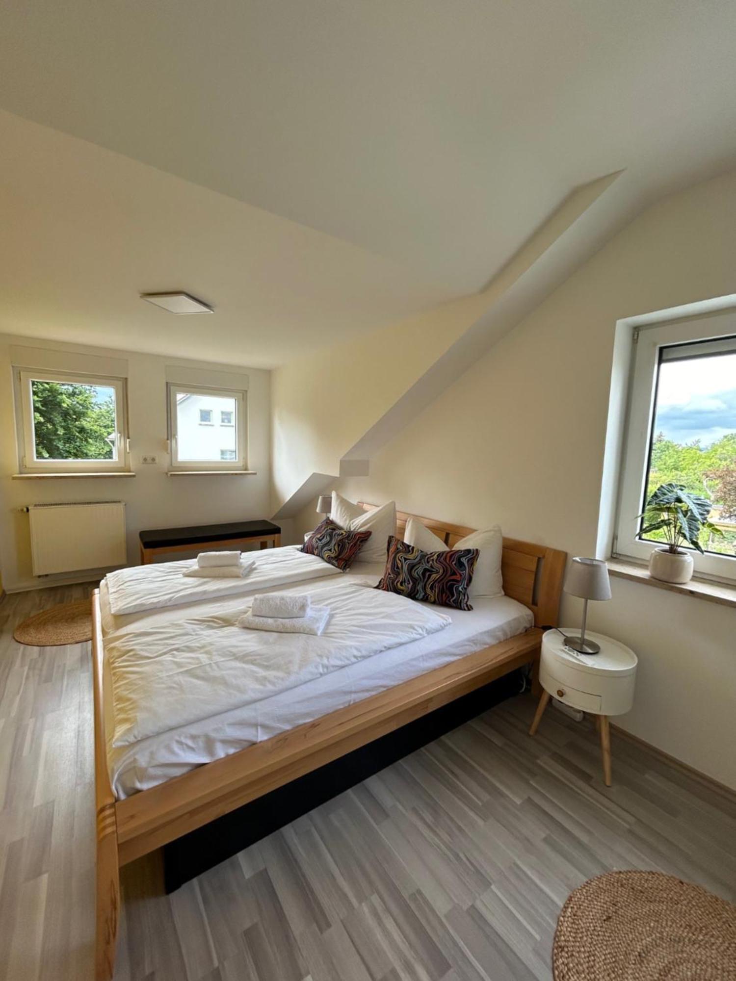 Apartment Kornbergblick Schwarzenbach an der Saale Eksteriør bilde
