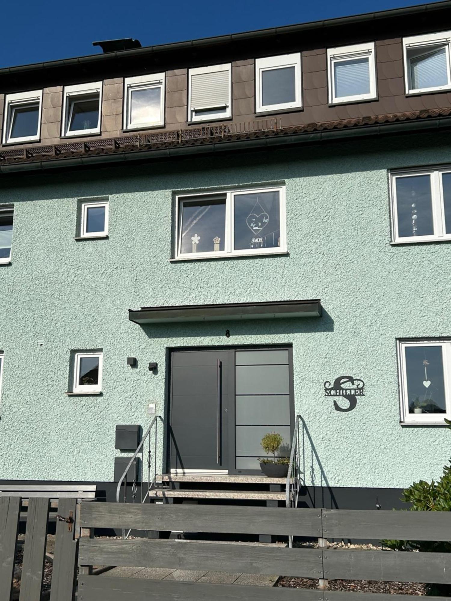 Apartment Kornbergblick Schwarzenbach an der Saale Eksteriør bilde